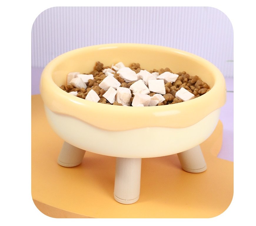 Donut Shaped 4 Corner Anti Neck Spine Cat Bowls 14 Cat Bowls Caso Machinery 10 870x766