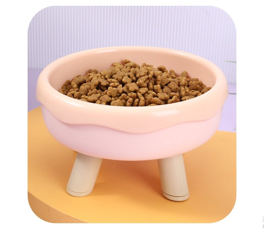 Donut Shaped 4 Corner Anti Neck Spine Cat Bowls 12 Cat Bowls Caso Machinery 8 870x766