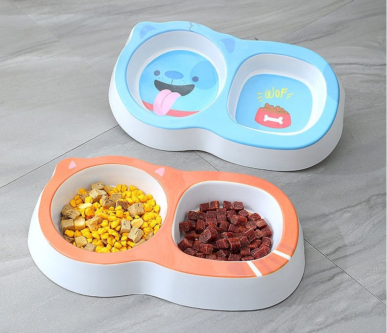 Thickened Plastic Double Diner Cat Bowl 9 Double Diner Cat Bowl Caso Machinery 1 790x681