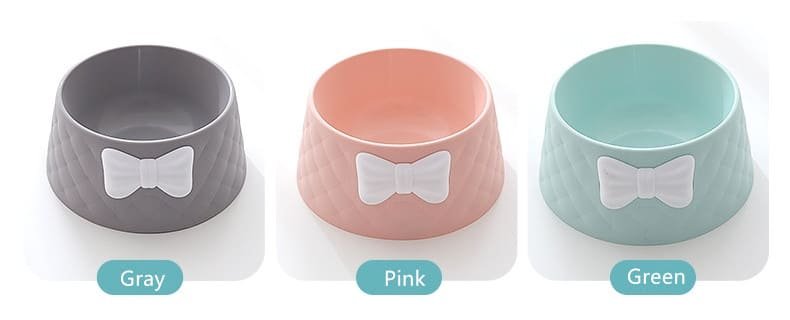 Cute Bow Decor Pet Enjoy Cat Puppy Bowls 6 Puppy Bowls Caso Machinery 1 790x320