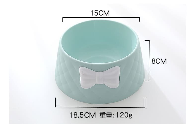 Cute Bow Decor Pet Enjoy Cat Puppy Bowls 5 Puppy Bowls Caso Machinery 1 790x500