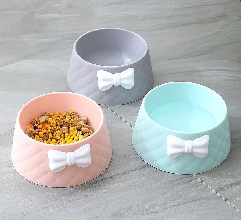 Cute Bow Decor Pet Enjoy Cat Puppy Bowls 9 Puppy Bowls Caso Machinery 1 790x720