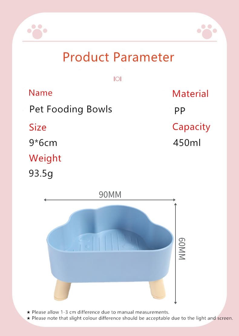 Pet Supplies Cloud Shaped Cat Feeding Diners 5 Cat Feeding Diners Caso Machinery 2 790x1110