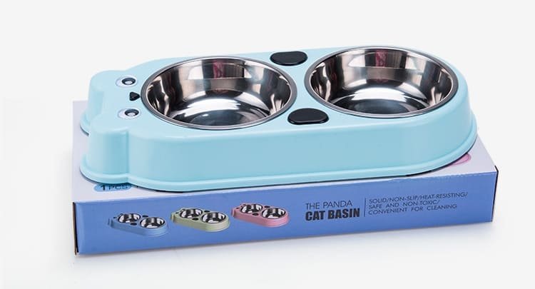 Cute Modeling 2 in 1 Stainless Steel Dog Food Pot 13 Dog Food Pot Caso Machinery 1 750x405