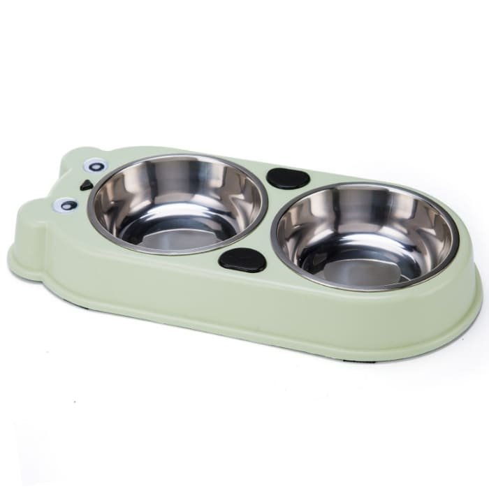 Cute Modeling 2 in 1 Stainless Steel Dog Food Pot 2 Dog Food Pot Caso Machinery 4 700x700