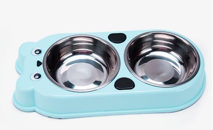 Cute Modeling 2 in 1 Stainless Steel Dog Food Pot 10 Dog Food Pot Caso Machinery 7 720x440