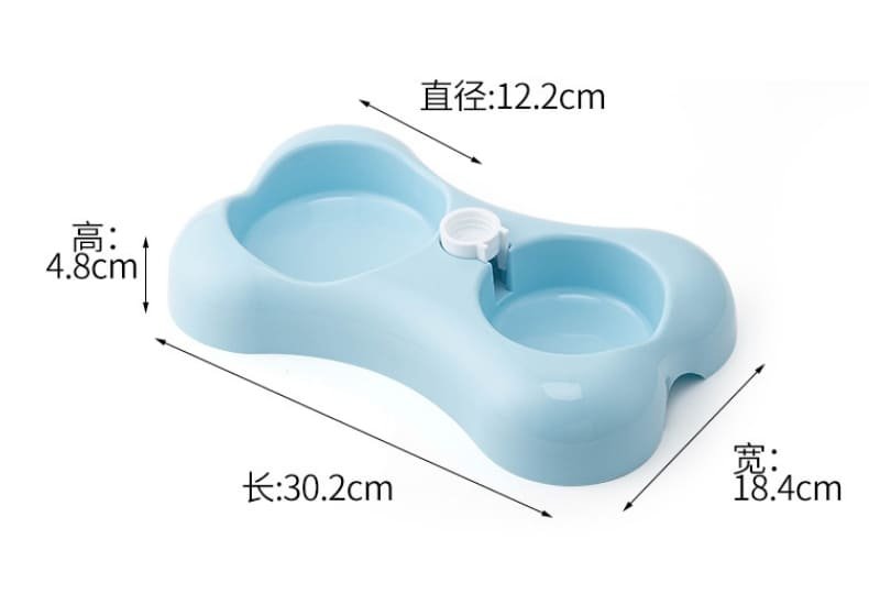 Drop Resistant Plastic Bone Shaped Pet Dog Drinking Bowl 2 Pet Dog Drinking Bowl Caso Machinery 1 790x540