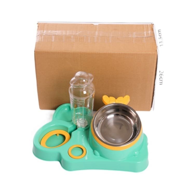 Supply Tilted Stress Pet Double Feeder Dish 14 Pet Double Feeder Dish Caso Machinery 1 747x747