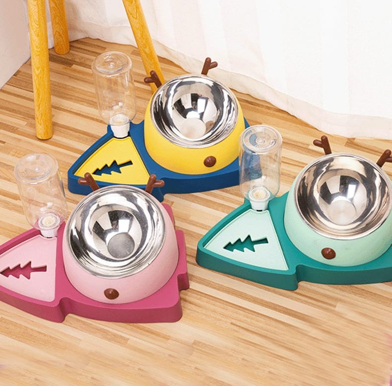 Stainless Steel Automatic Pet Water Dispensers Set 6 Pet Water Dispensers Set Caso Machinery 1 790x777