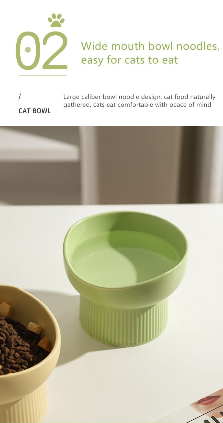 Protecting Spine Ceramic Cat Food Water Feeder 11 Cat Food Water Feeder Caso Machinery 5 750x1423