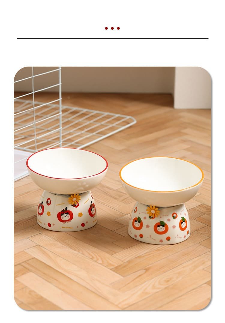 Stand Raised Tall Ceramic Pet Grain Basin 14 Pet Grain Basin Caso Machinery 9 750x1077