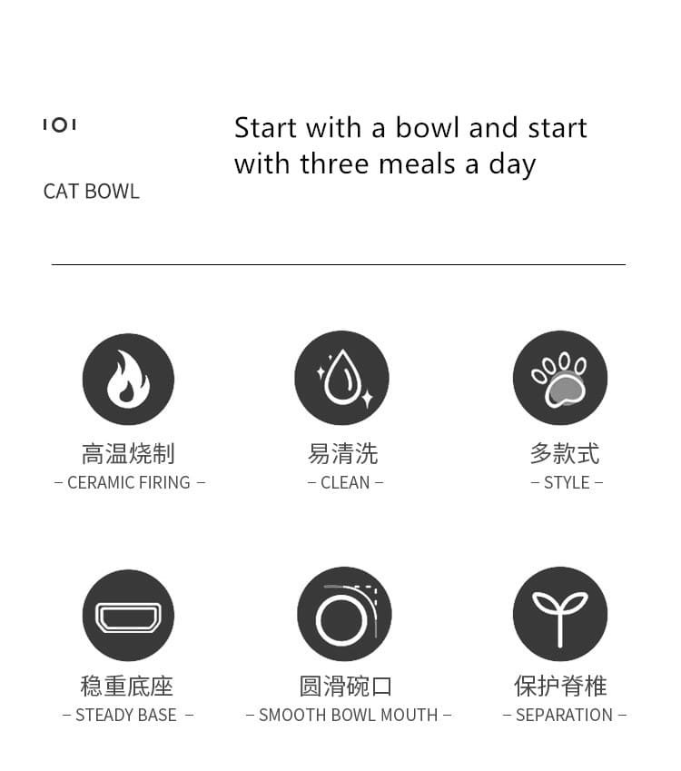 Colorful Ceramic Pet Snack Bowl 12 Pet Snack Bowl Caso Machinery 3 790x849