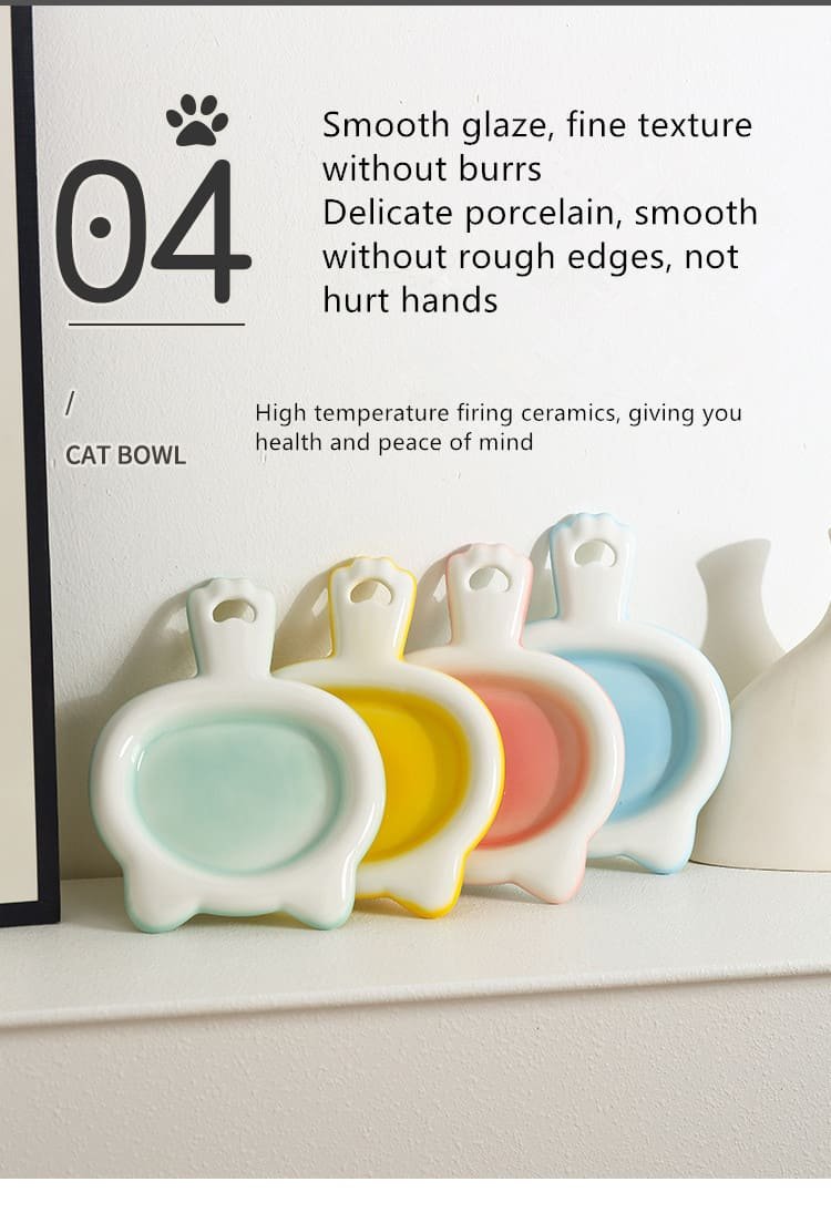 Colorful Ceramic Pet Snack Bowl 17 Pet Snack Bowl Caso Machinery 8 790x1104