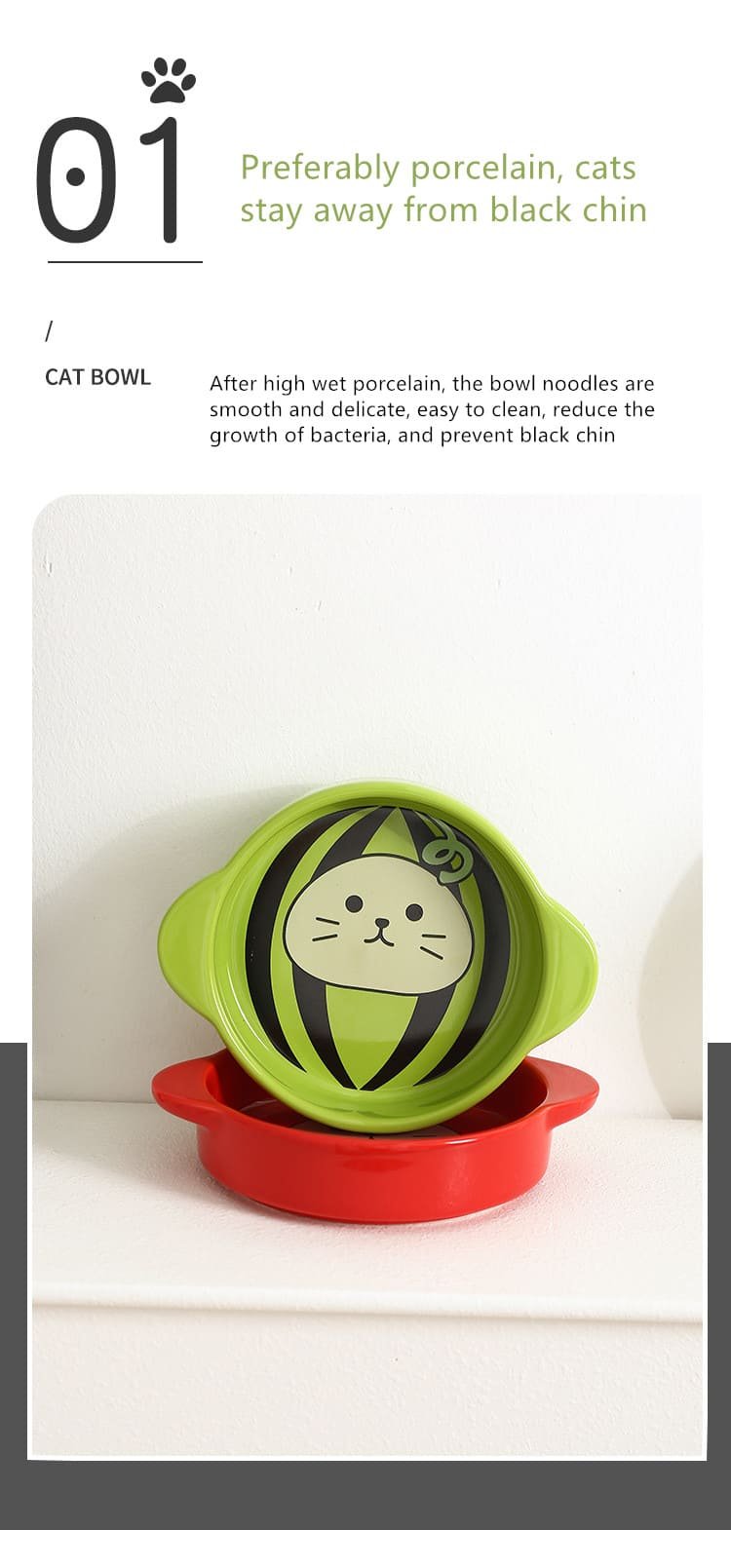 Pet Supplies Non Slip Ceramic Shallow Cat Dish 9 Shallow Cat Dish Caso Machinery 5 750x1609