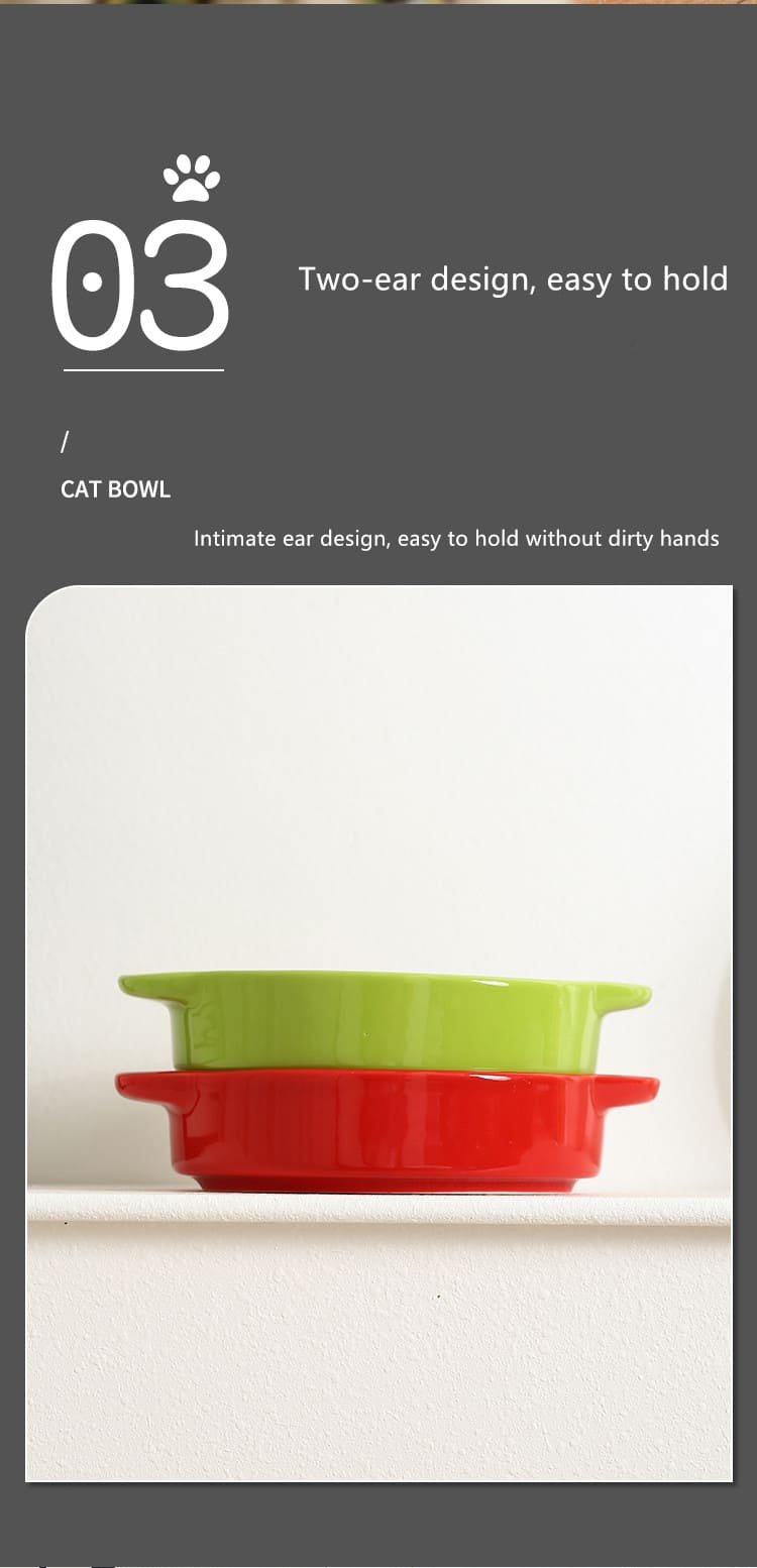 Pet Supplies Non Slip Ceramic Shallow Cat Dish 11 Shallow Cat Dish Caso Machinery 7 750x1554