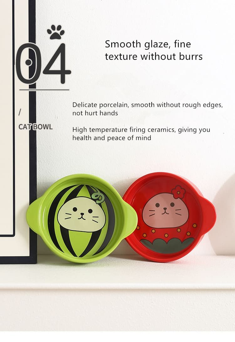 Pet Supplies Non Slip Ceramic Shallow Cat Dish 12 Shallow Cat Dish Caso Machinery 8 750x1092