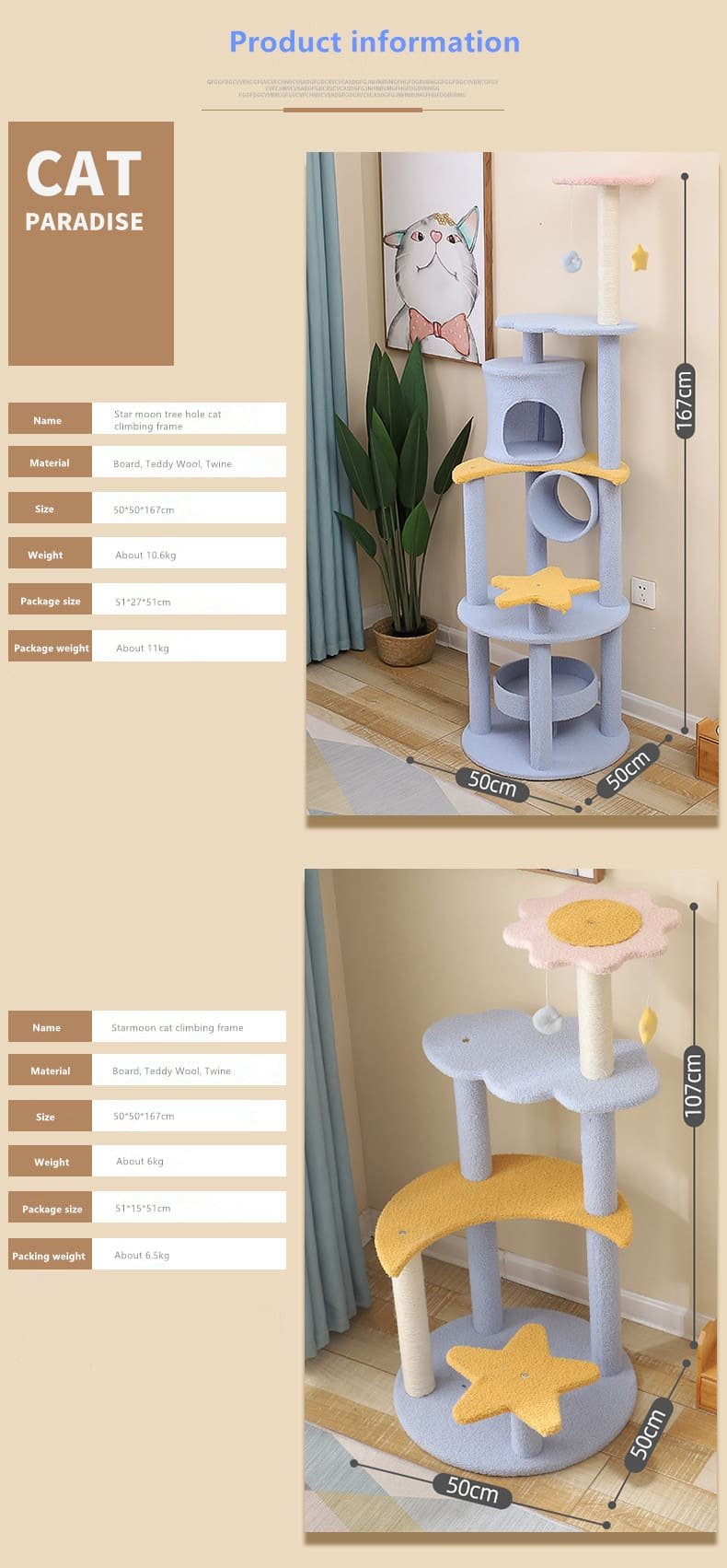 Three-Tier Platform Cat Furniture Cat Activity Stand 13 Cat Activity Stand Caso Machinery 13 790x1702