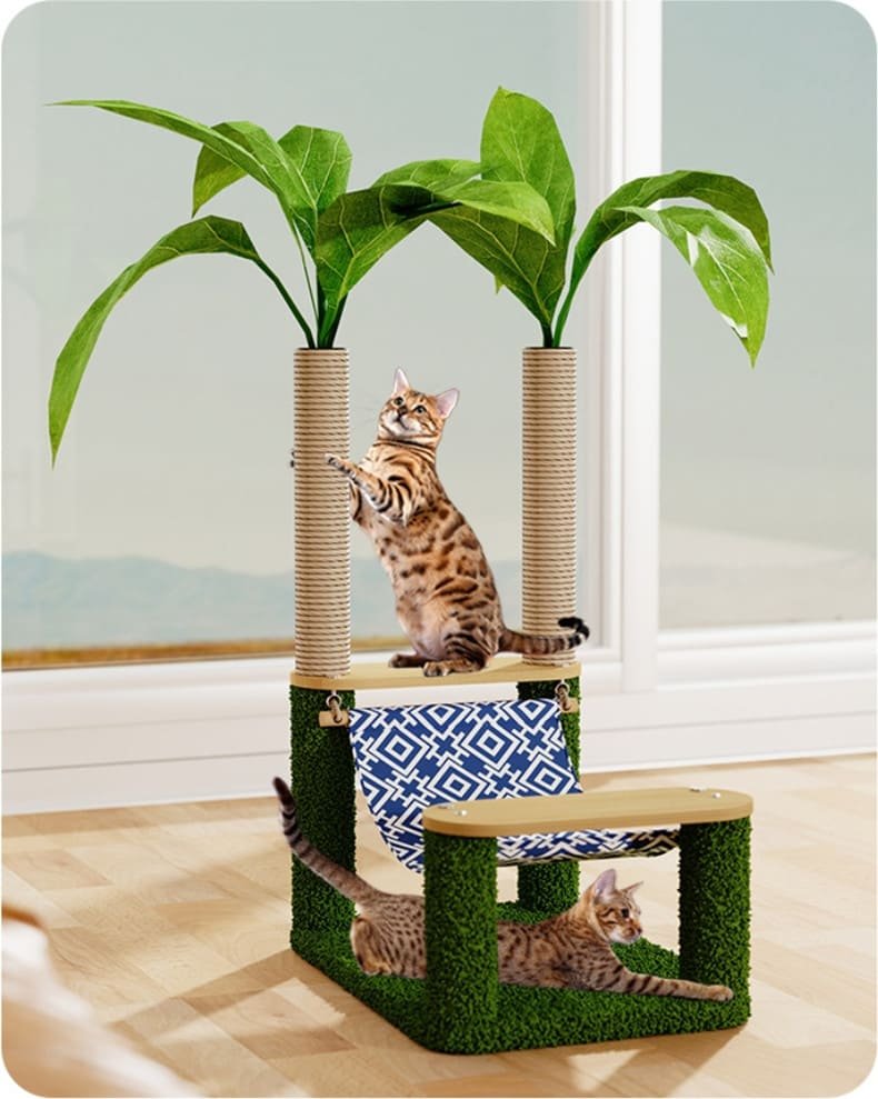 Standing Cat Grab Tree Protects Your Furniture 12 Cat Grab Tree Caso Machinery 10 790x989.