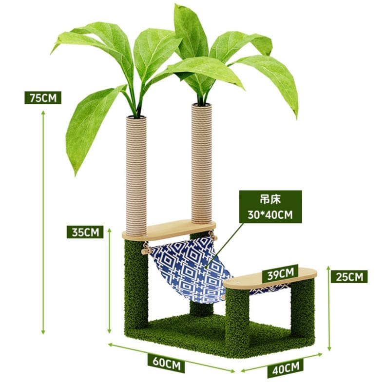 Standing Cat Grab Tree Protects Your Furniture 2 Cat Grab Tree Caso Machinery 2 790x790