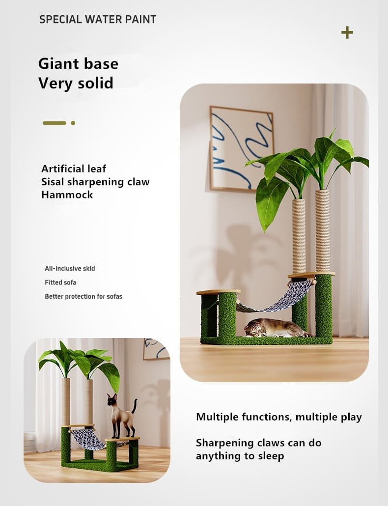 Standing Cat Grab Tree Protects Your Furniture 5 Cat Grab Tree Caso Machinery 6 790x1030