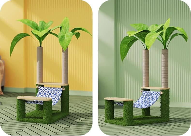 Standing Cat Grab Tree Protects Your Furniture 8 Cat Grab Tree Caso Machinery 7 790x563