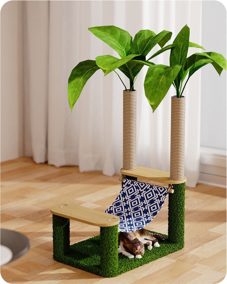 Standing Cat Grab Tree Protects Your Furniture 11 Cat Grab Tree Caso Machinery 9 790x989