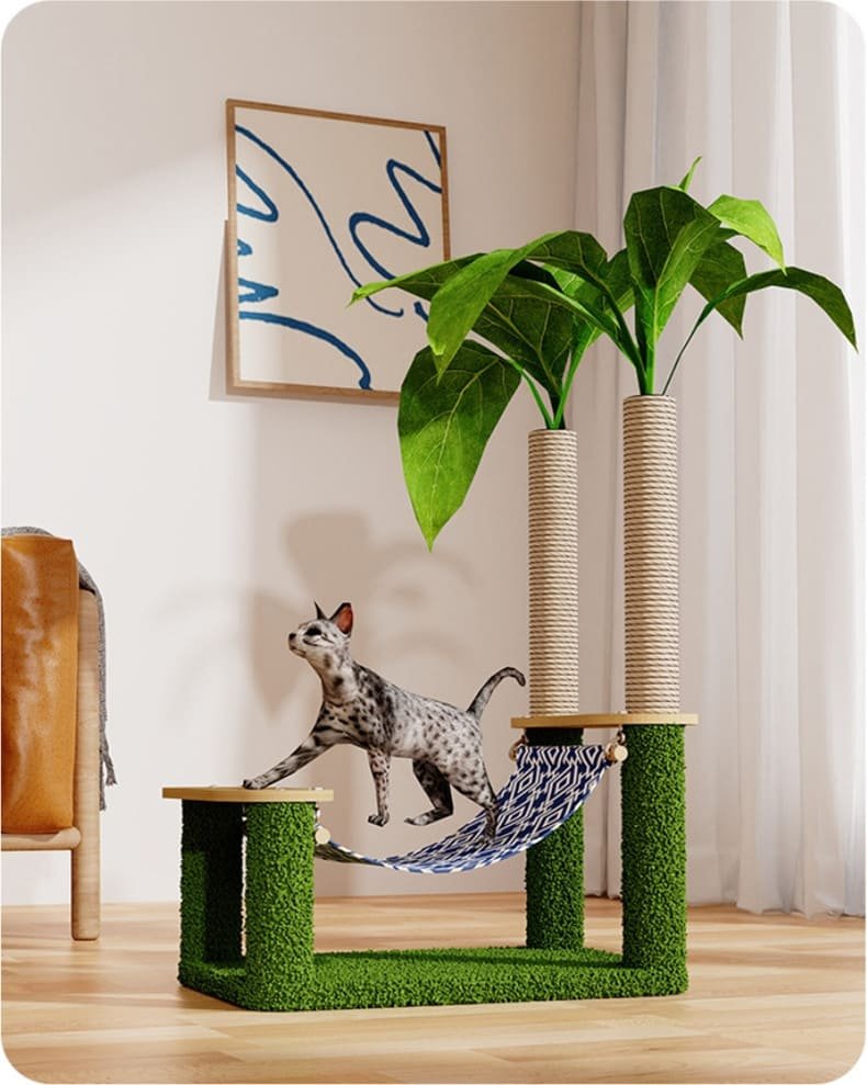 Standing Cat Grab Tree Protects Your Furniture 10 Cat Grab Tree Caso Machinery 9 790x989.