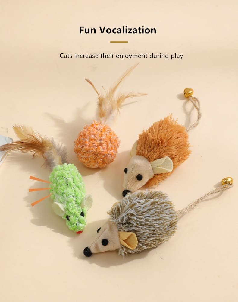Engaging Playful Mouse Cat Plaything Toy with Squeak 11 Cat Plaything Toy Caso Machinery 11 790x1000