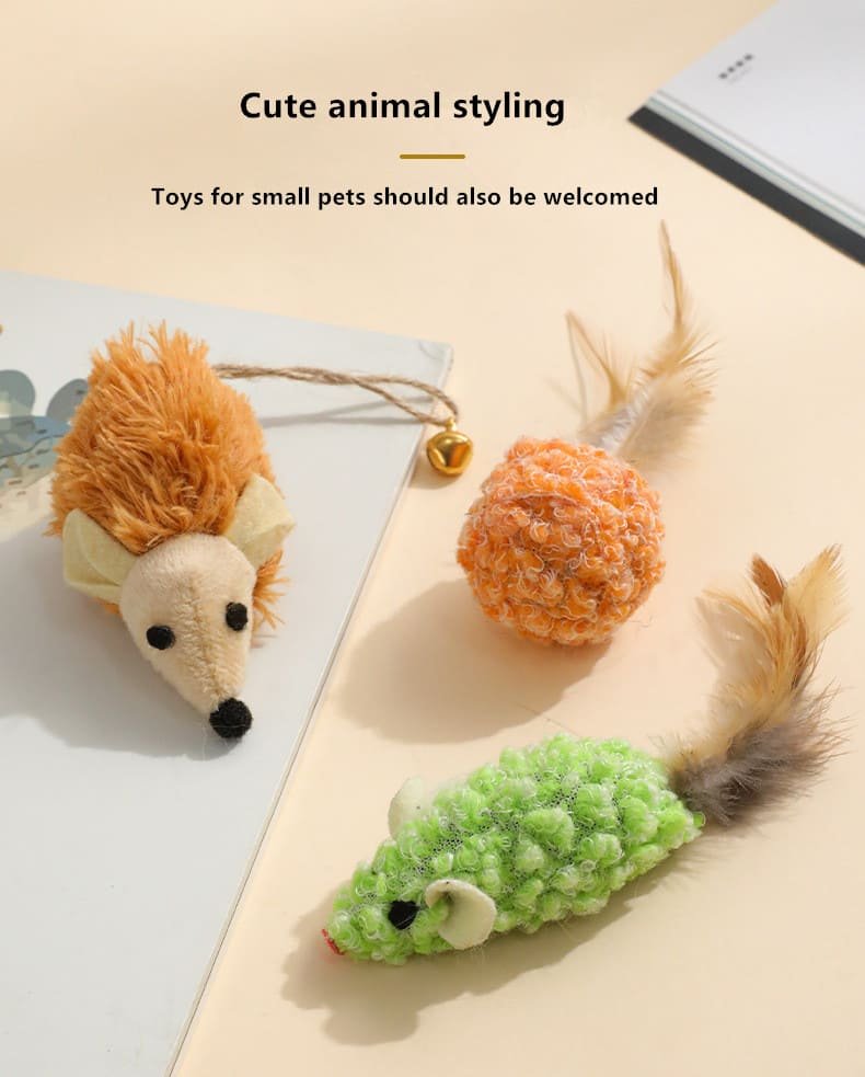 Engaging Playful Mouse Cat Plaything Toy with Squeak 9 Cat Plaything Toy Caso Machinery 9 790x983