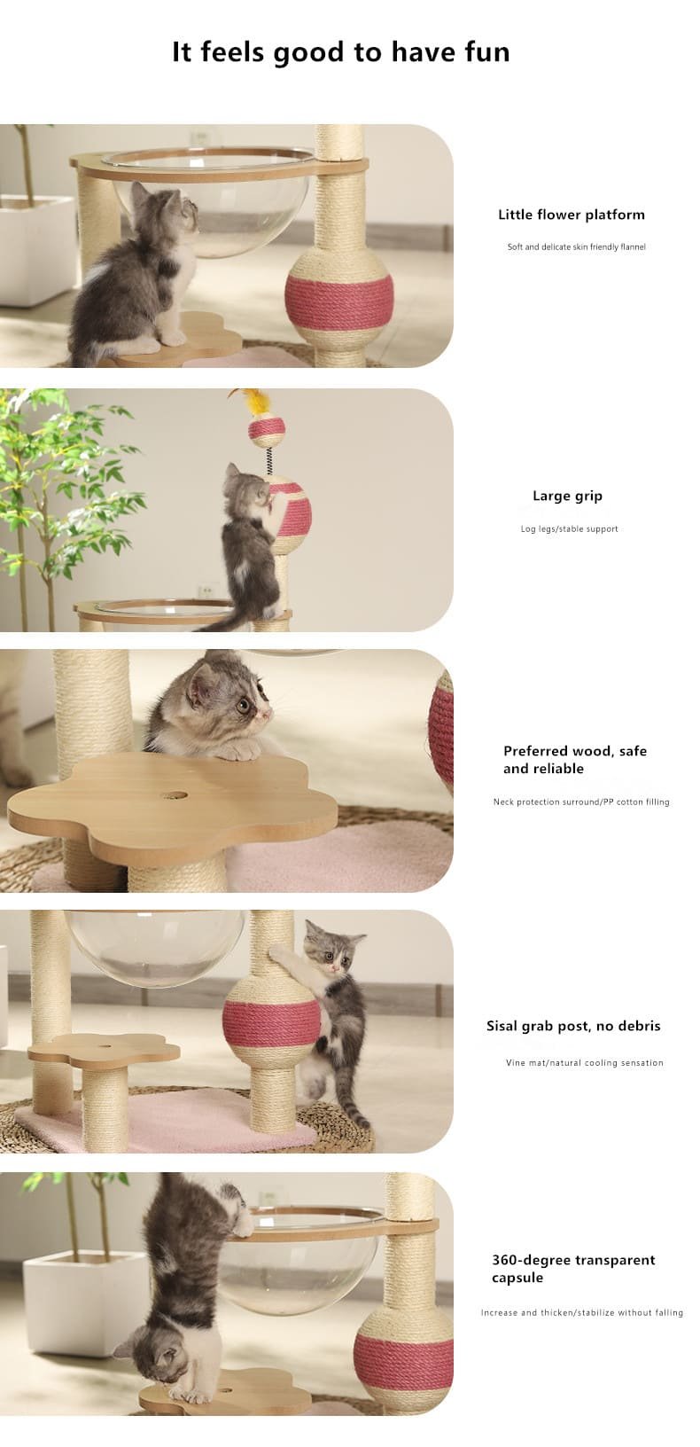 Portable Sisal Cats Scratch Board Fashion Cat House 4 Cats Scratch Board Caso Machinery 10 790x1632
